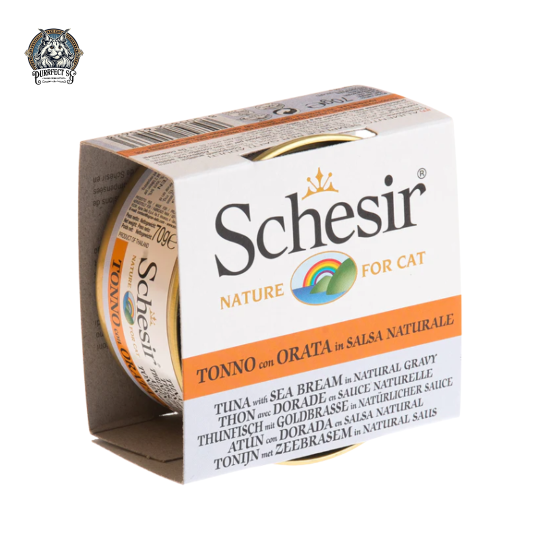SCHESIR NATURE GRAIN-FREE IN NATURAL GRAVY FOR CAT 70g