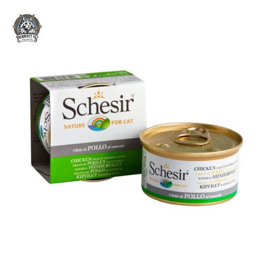 SCHESIR NATURE IN COOKING WATER FOR CAT 85g