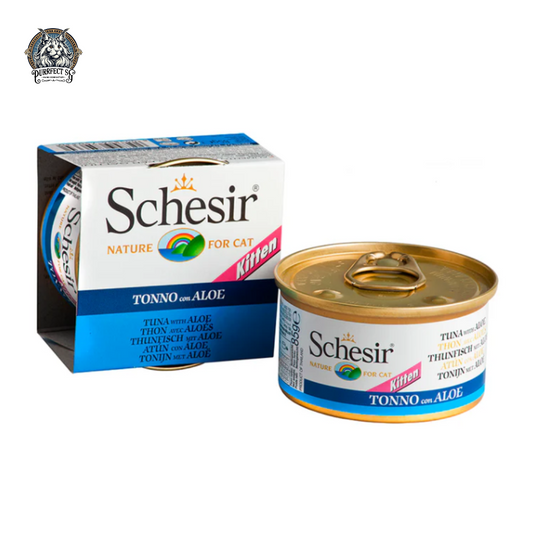SCHESIR NATURE IN JELLY FOR KITTENS 85g
