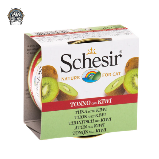 SCHESIR NATURE IN JELLY WITH FRUITS FOR CATS 75g