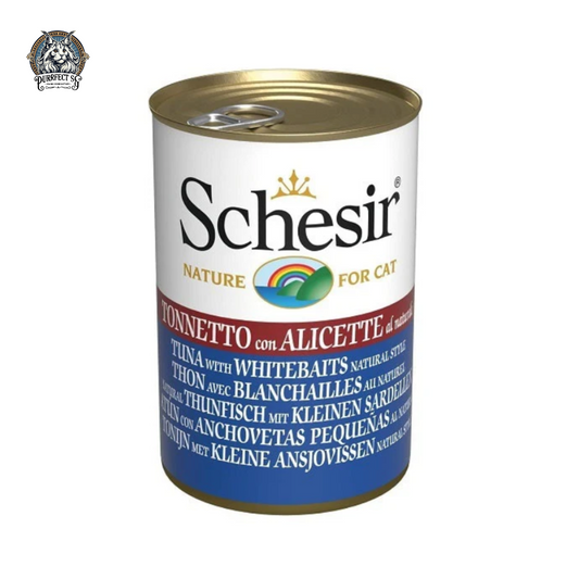 SCHESIR NATURE TIN CAN IN COOKING WATER / JELLY FOR CATS 140g