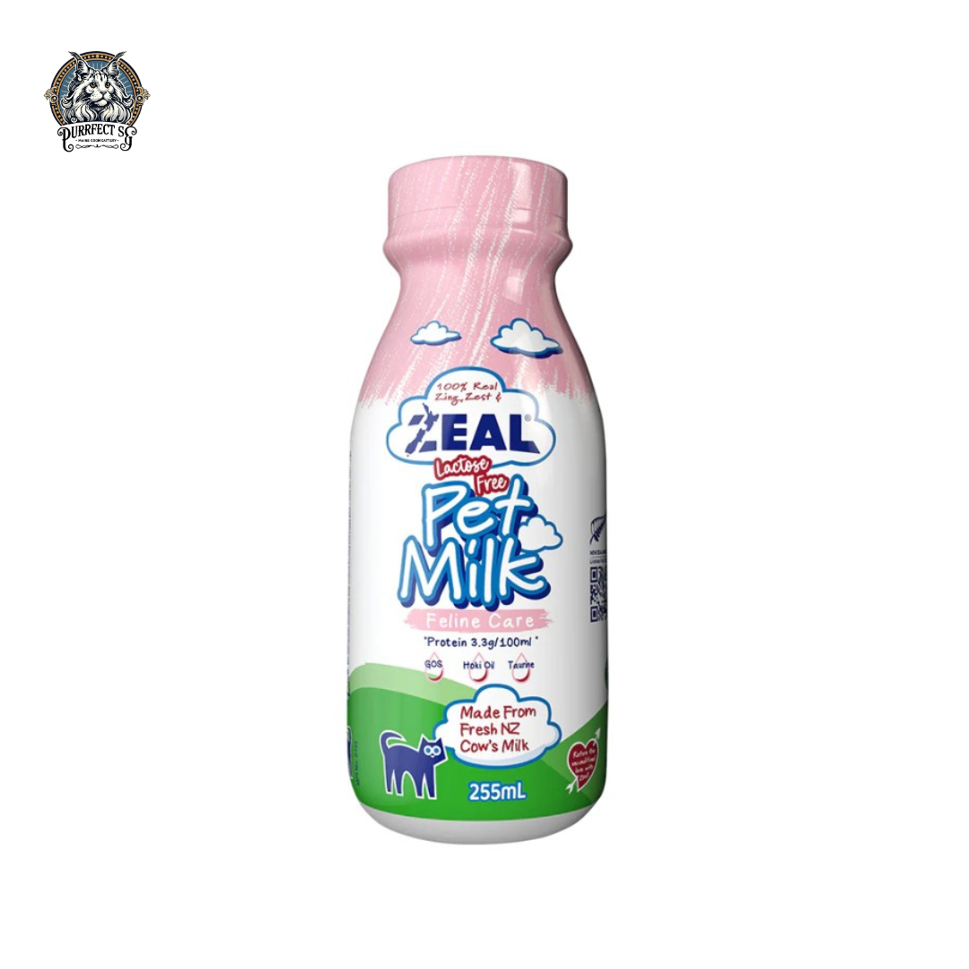 ZEAL FELINE CARE LACTORE-FREE PET MILK 255ml