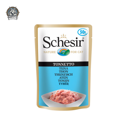 SCHESIR NATURE POUCHES FOR CATS 50g