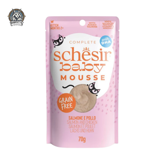 SCHESIR CAT BABY MOUSSE POUCH 70g