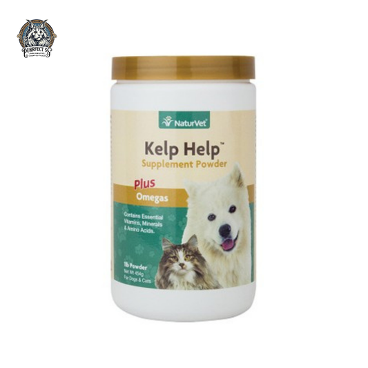 NATURVET KELP HELP SUPPLEMENT POWDER PLUS OMEGAS 454g