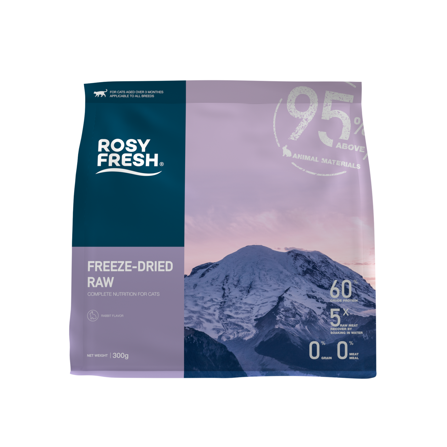 ROSY FRESH - FREEZE DRIED TOPPER 300G
