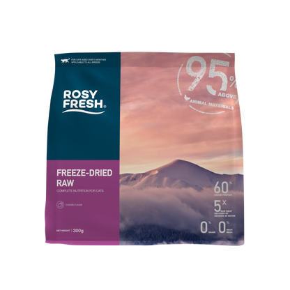 ROSY FRESH - FREEZE DRIED TOPPER 300G