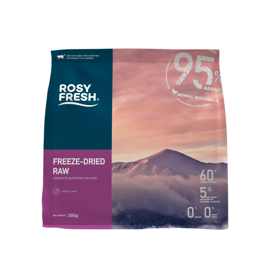 ROSY FRESH - FREEZE DRIED TOPPER 300G