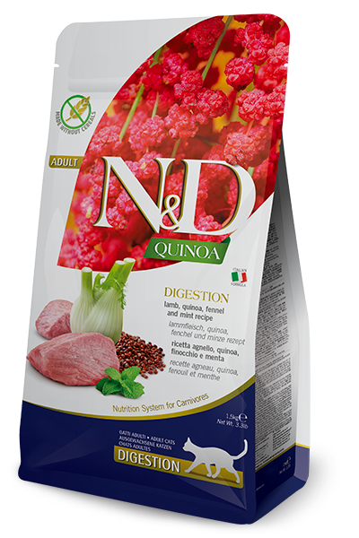 FARMINA - QUINOA N&D DIGESTION ADULT 1.5KG